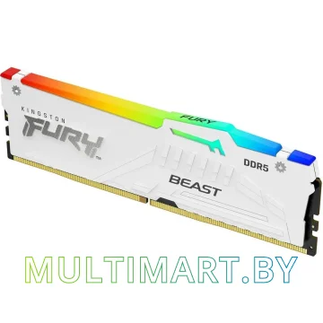 Оперативная память Kingston FURY Beast RGB 16GB DDR5 PC5-54400 (KF568C34BWA-16) картинка 2